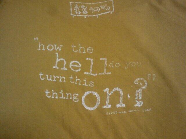 25th Anniversary T-shirt back. Design by Miles Stegall with words provided by Brad Brown