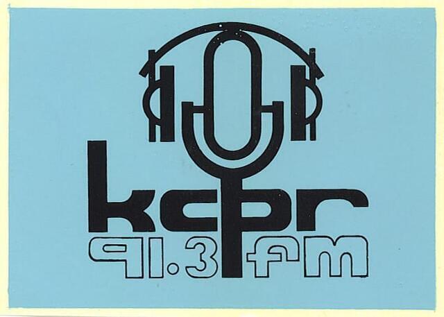 70's window decal This is by Matthew J. Schwartz I lived next door to him at Whitney Hall in 1972 when he designed this. -- Steve Witten