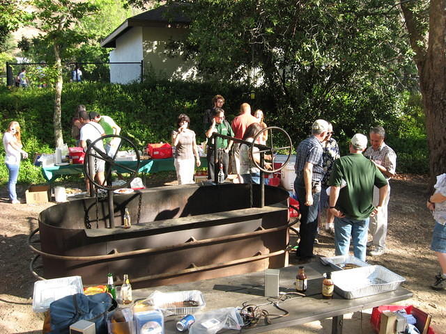 The bbq at Cuesta Park