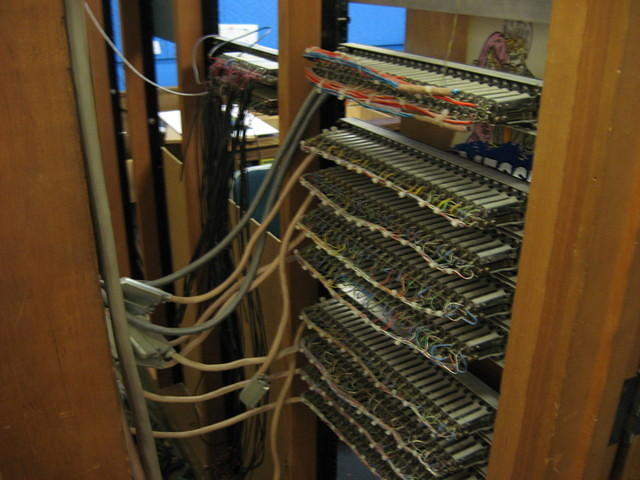 Production Room patch bay