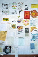 1978 T-shirt design contest entries in exec office