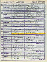 A "corrected" playlist, pg. 2 of 2 ("2 yellow no-no's - not too bad!")