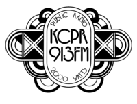 KCPR Public Radio Logo- BW By Matthew J. Schwartz