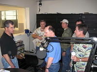 In the new KCPR MCR: Keith, Mark, Eric & Kevin