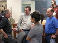 Bruce, Don & Mark in the new Newsroom