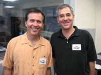 Rick & Keith in the Newsroom
