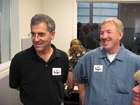 Keith & Mark in the Newsroom