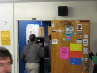 The old studio for the last time