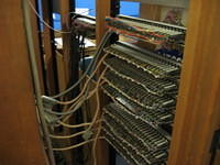 Production Room patch bay