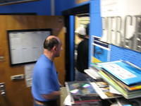 Mark in the old studio Production Room